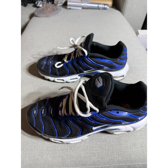 Nike Air Max Plus TN Black Blue Men's Size 8.5 DM8331-001 Running Shoes Sneakers - Picture 5 of 14